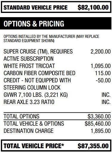 used 2023 GMC Sierra 1500 car, priced at $69,995