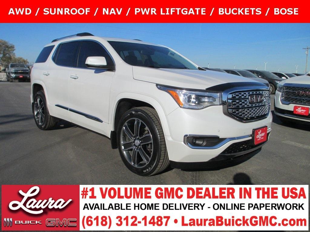 used 2018 GMC Acadia car, priced at $18,995