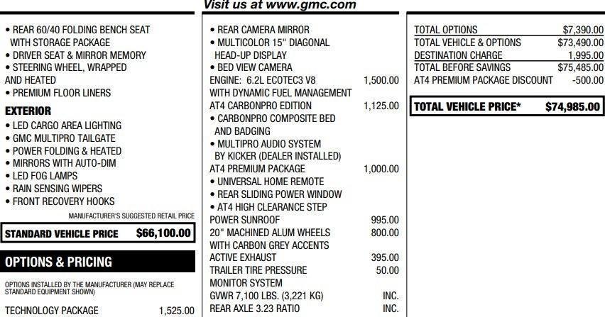 used 2024 GMC Sierra 1500 car, priced at $58,995