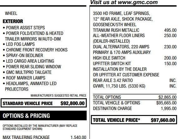 used 2025 GMC Sierra 2500 car, priced at $84,995