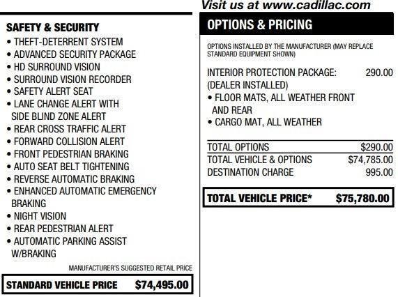 used 2020 Cadillac CT6 car, priced at $43,995