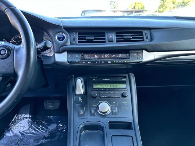 used 2015 Lexus CT 200h car, priced at $14,995