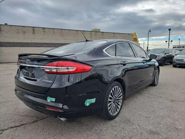 used 2017 Ford Fusion Energi car, priced at $19,995