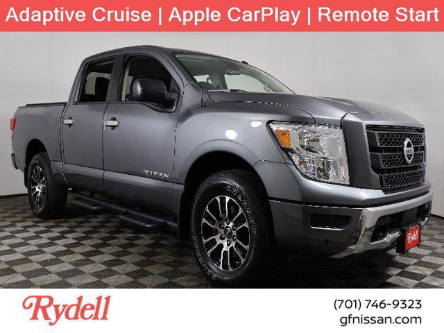 used 2021 Nissan Titan car, priced at $33,999