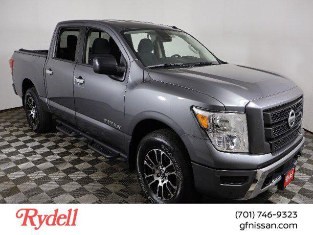 used 2021 Nissan Titan car, priced at $33,999