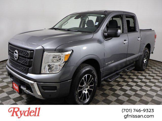 used 2021 Nissan Titan car, priced at $33,999