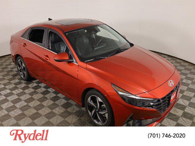 used 2021 Hyundai Elantra car, priced at $19,499
