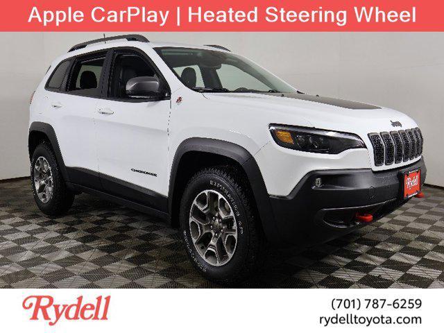 used 2021 Jeep Cherokee car, priced at $24,999