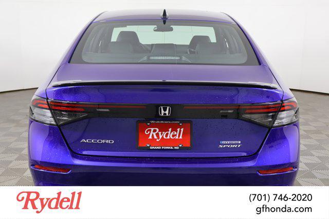 new 2025 Honda Accord Hybrid car, priced at $33,906