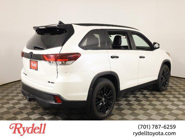 used 2019 Toyota Highlander car, priced at $24,990