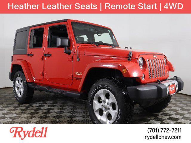 used 2014 Jeep Wrangler Unlimited car, priced at $18,999