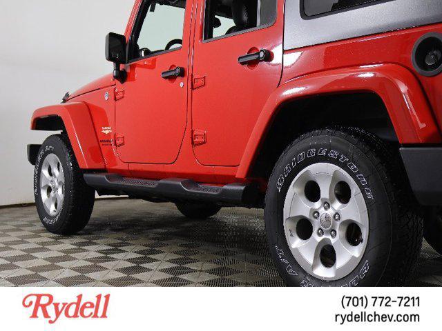 used 2014 Jeep Wrangler Unlimited car, priced at $18,999