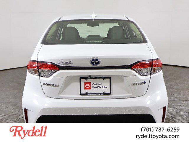 used 2022 Toyota Corolla Hybrid car, priced at $23,999