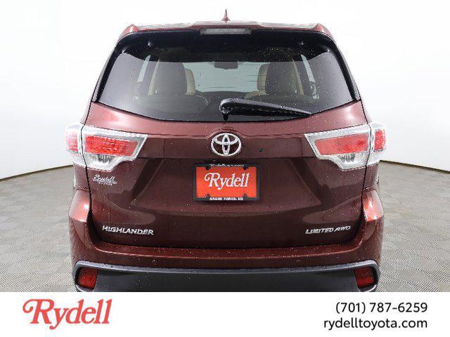 used 2015 Toyota Highlander car, priced at $23,999