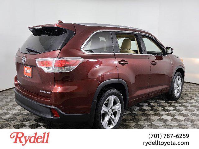 used 2015 Toyota Highlander car, priced at $23,999