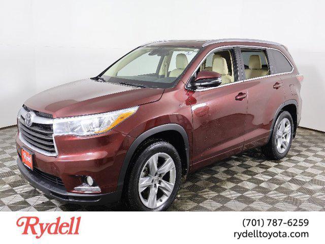 used 2015 Toyota Highlander car, priced at $23,999