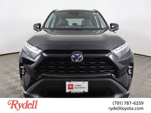 used 2022 Toyota RAV4 Hybrid car, priced at $34,999