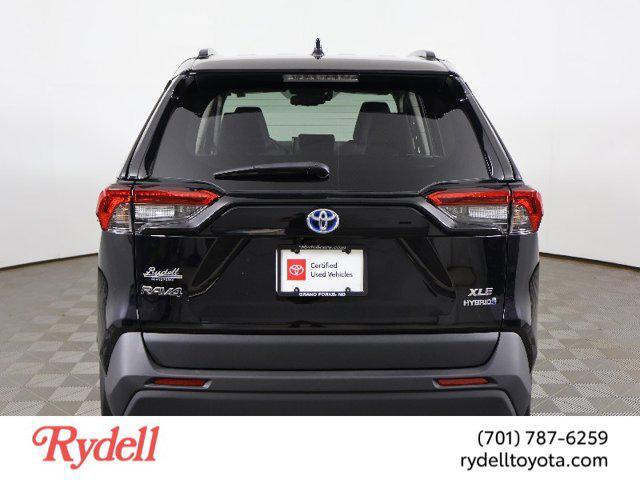 used 2022 Toyota RAV4 Hybrid car, priced at $34,999