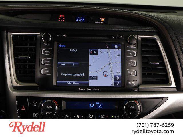 used 2018 Toyota Highlander car, priced at $24,999