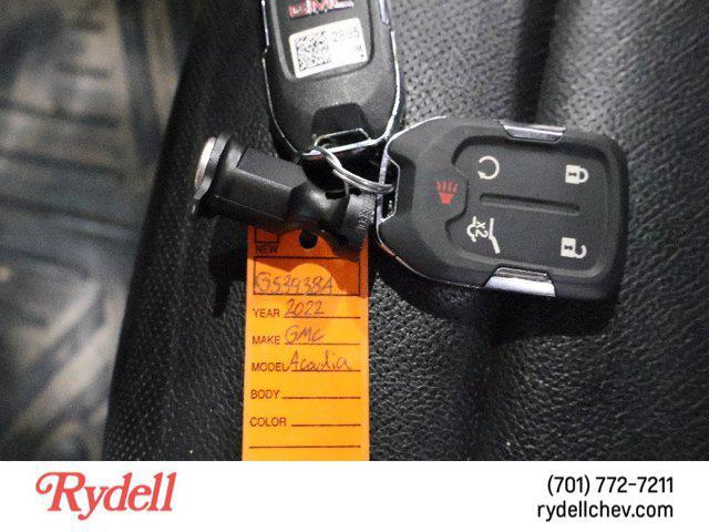 used 2022 GMC Acadia car, priced at $26,999