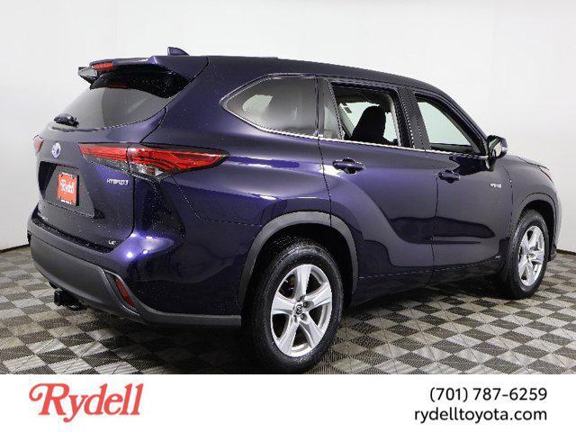 used 2021 Toyota Highlander Hybrid car, priced at $35,499