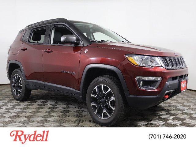 used 2020 Jeep Compass car, priced at $18,999