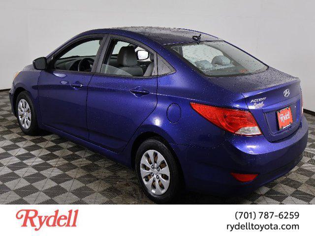 used 2017 Hyundai Accent car, priced at $8,999