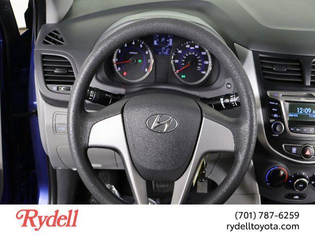 used 2017 Hyundai Accent car, priced at $8,999