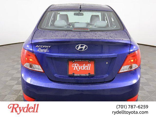 used 2017 Hyundai Accent car, priced at $8,999