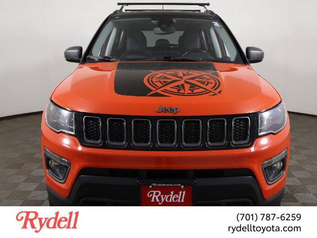 used 2021 Jeep Compass car, priced at $17,999