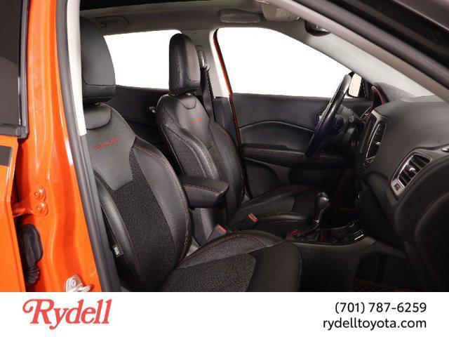used 2021 Jeep Compass car, priced at $17,999