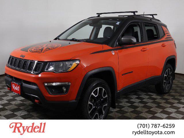 used 2021 Jeep Compass car, priced at $17,999