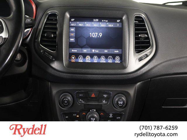 used 2021 Jeep Compass car, priced at $17,999