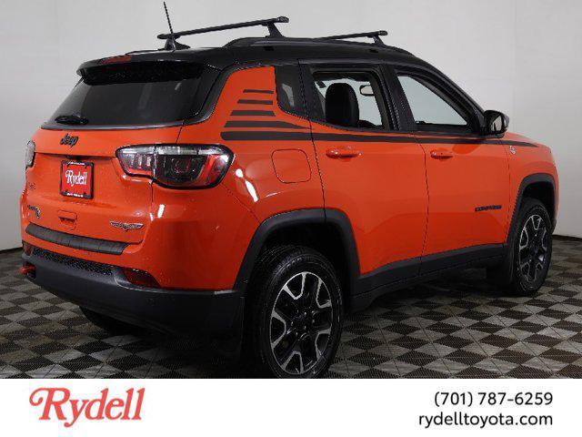 used 2021 Jeep Compass car, priced at $17,999