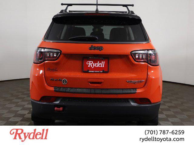 used 2021 Jeep Compass car, priced at $17,999