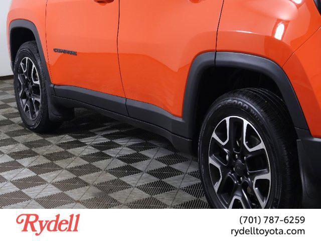 used 2021 Jeep Compass car, priced at $17,999