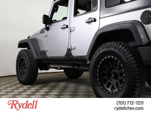 used 2017 Jeep Wrangler Unlimited car, priced at $14,990