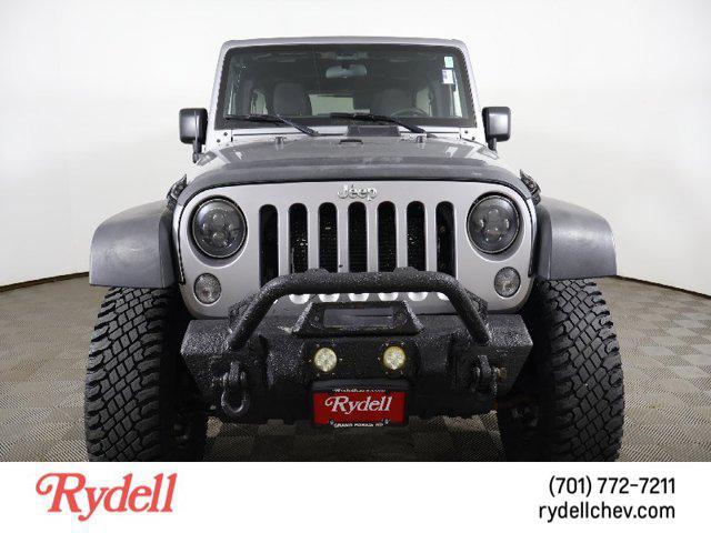used 2017 Jeep Wrangler Unlimited car, priced at $14,990
