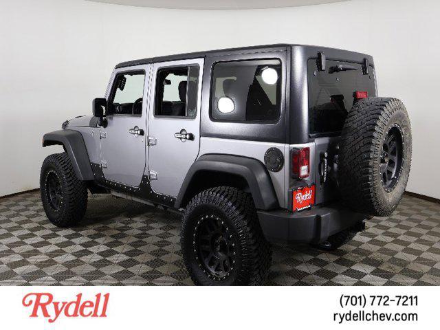 used 2017 Jeep Wrangler Unlimited car, priced at $14,990