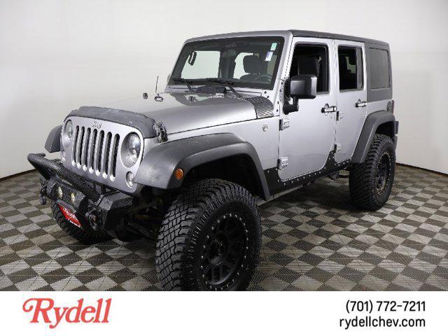 used 2017 Jeep Wrangler Unlimited car, priced at $14,990
