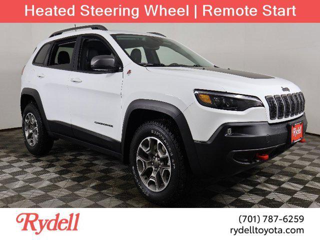 used 2021 Jeep Cherokee car, priced at $25,999