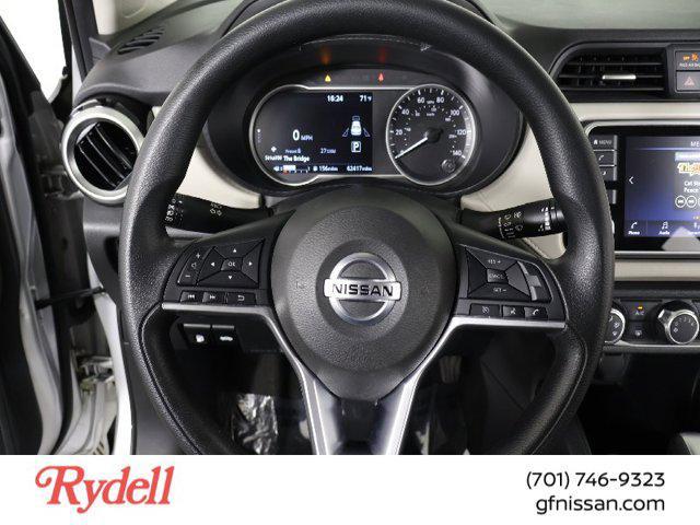 used 2021 Nissan Versa car, priced at $14,999