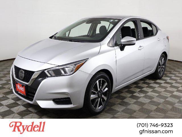 used 2021 Nissan Versa car, priced at $14,999