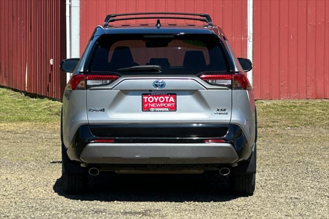 used 2021 Toyota RAV4 Hybrid car, priced at $32,900