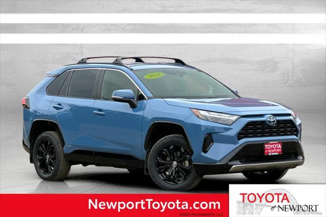 used 2024 Toyota RAV4 Hybrid car, priced at $38,000
