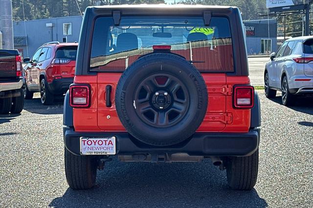 used 2023 Jeep Wrangler car, priced at $28,000