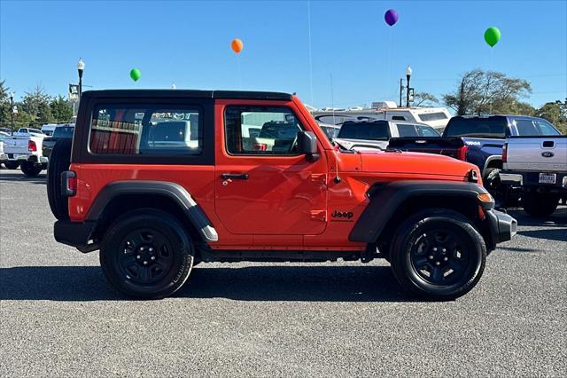 used 2023 Jeep Wrangler car, priced at $28,000