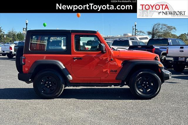 used 2023 Jeep Wrangler car, priced at $29,692