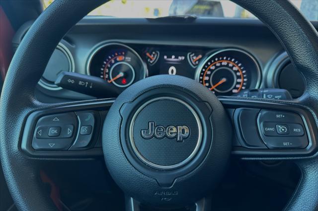 used 2023 Jeep Wrangler car, priced at $29,692