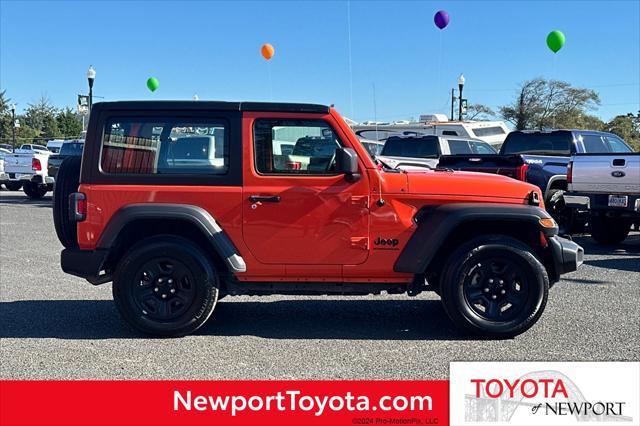 used 2023 Jeep Wrangler car, priced at $28,992